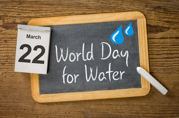 World Day for Water, March 22