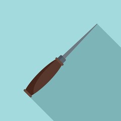 Shoe repair tool icon. Flat illustration of shoe repair tool vector icon for web design