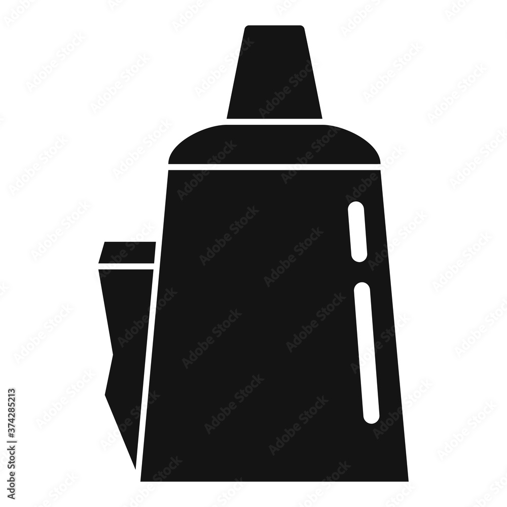 Canvas Prints shoe polish cream tube icon. simple illustration of shoe polish cream tube vector icon for web desig