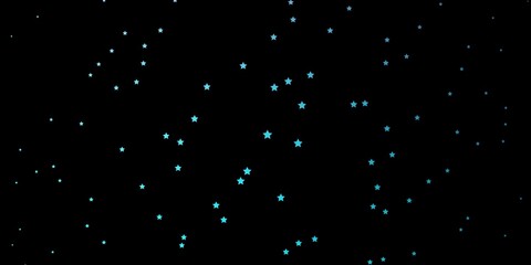 Dark Pink, Blue vector background with colorful stars. Colorful illustration in abstract style with gradient stars. Best design for your ad, poster, banner.