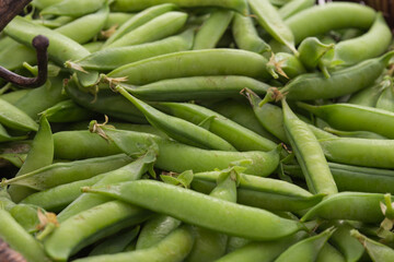 Gousses de petits pois