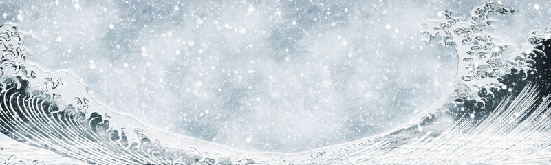 波　ウィンターワイドバージョン2	