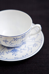 floral patterned teacup