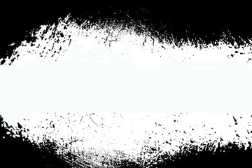 Grunge Black and White Distress. Halftone line Grunge Texture.