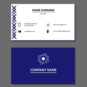 Creative and Simple Business Card Template Design