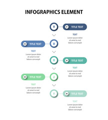 Fototapeta na wymiar Presentation business infographics template. Vector illustration. 