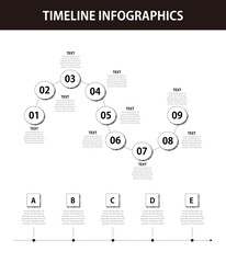 Presentation business infographics template. Vector illustration.
