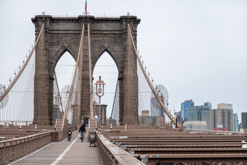 one of several brooklyn bridge shots. this one from the bridge.