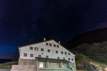 Grosser Sankt Bernhardpass Schweiz Italien
