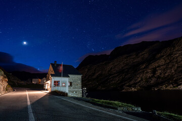 Grosser Sankt Bernhardpass Schweiz Italien