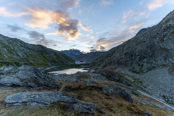 Grosser Sankt Bernhardpass Schweiz Italien