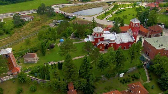 Monastery on a hill