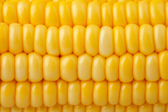 Yellow fresh corn texture