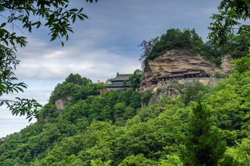 The charming summer scenery of Wudang Mountain, Hubei, China