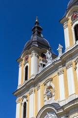 Fototapeta na wymiar St. Mary Cathedral in Kalocsa, Hungary
