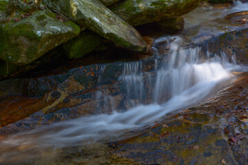 Summer Scenery of Heaven Village National Geological Park in Hubei, China