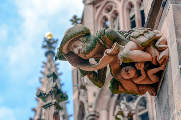 Freiburg, Münster: Skulpturen..© Endrik Baublies