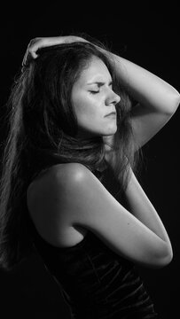 portrait of a sensual woman
