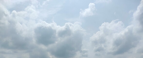 blue sky with clouds