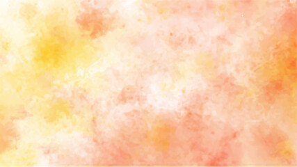 Yellow and orange watercolor background for textures backgrounds and web banners design