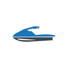 Obraz na płótnie Canvas Jet ski icon ( vector illustration )