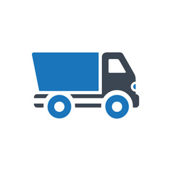 Delivery van icon ( vector illustration )