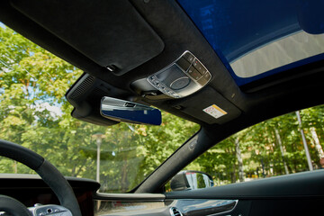 modern car interior