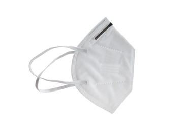 medical mask isolated on white background. Isolated