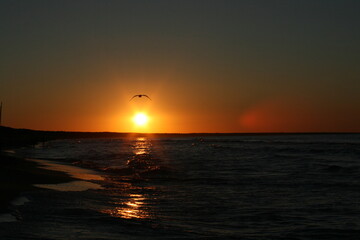 Sonnenuntergang am Meer