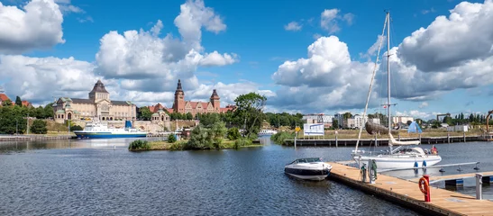 Fototapeten Panorama von Stettin in Polen Europa © Animaflora PicsStock