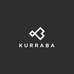 k fish logo. fish icon