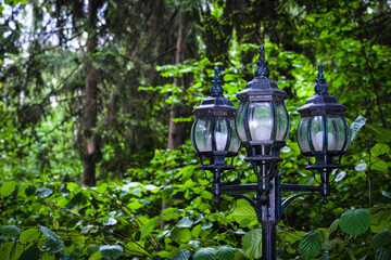old street lamp