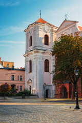 Fototapeta na wymiar Street view of Old Town, Poznan, Poland