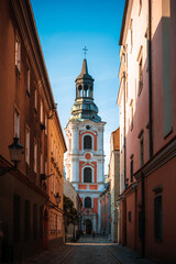 Street view of Old Town, Poznan, Poland