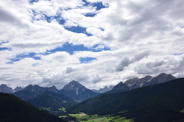 Clouds over the valley