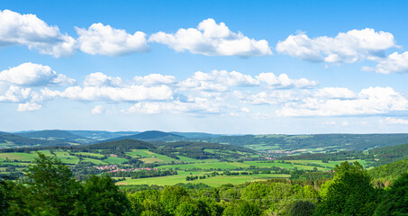 Panorama Region Fulda Rhön