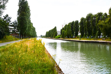 Canal de l'Ourcq à Pantin