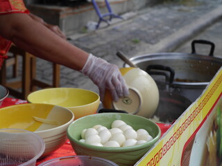 Street food in Thailand, Chinese community area Chinese fish maw