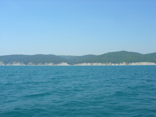 Fototapeta premium sea and mountains