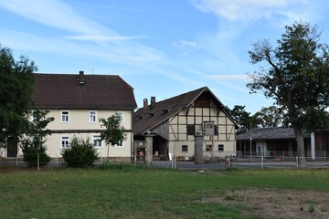 view of the city of Fritzlar in Germany