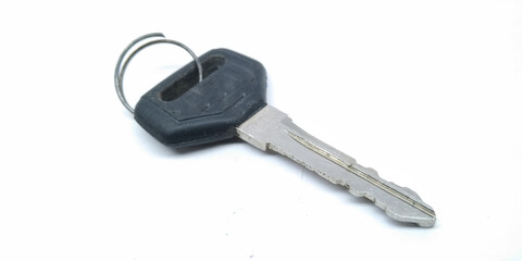 A picture of key on white background