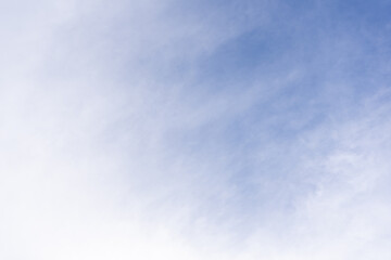 sky in summer with white cloud background.