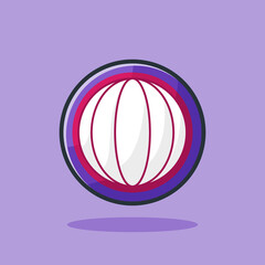 mangosteen fruit vector illustration design