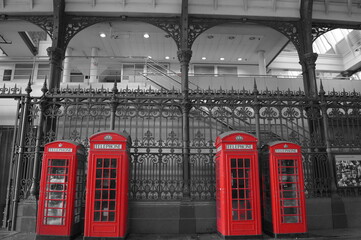 London, Telefonzellen