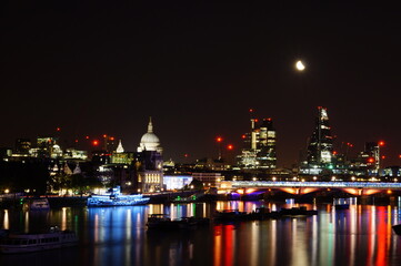 Fototapeta na wymiar London Nacht