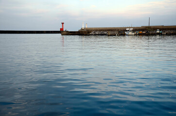 Obraz premium 港の風景