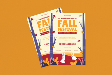 Fall Sale Flyer Template