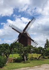 Plakat Windmühle in Wieck