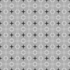 Simple background pattern seamless pattern for your design. Geometric wallpaper texture on gray background