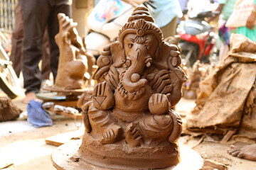 Fototapeta premium hindu god ganesh